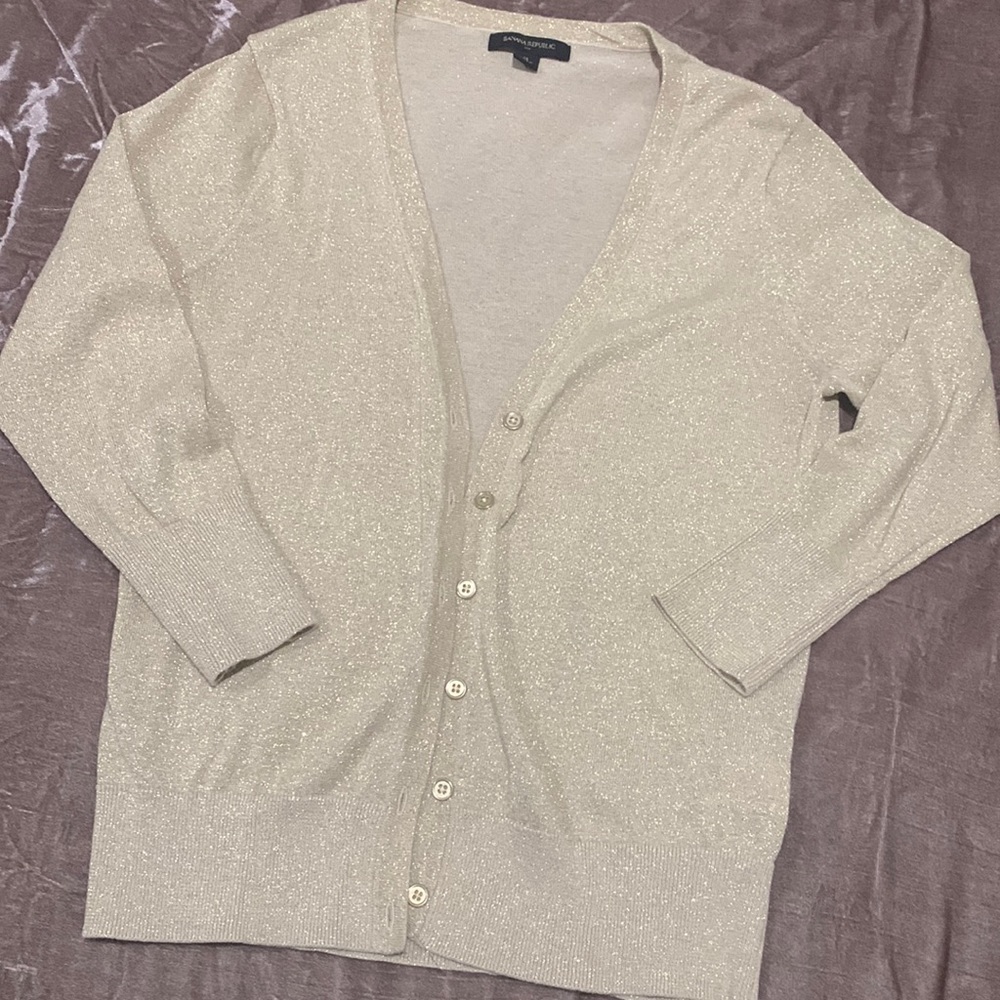 Gold cardigan